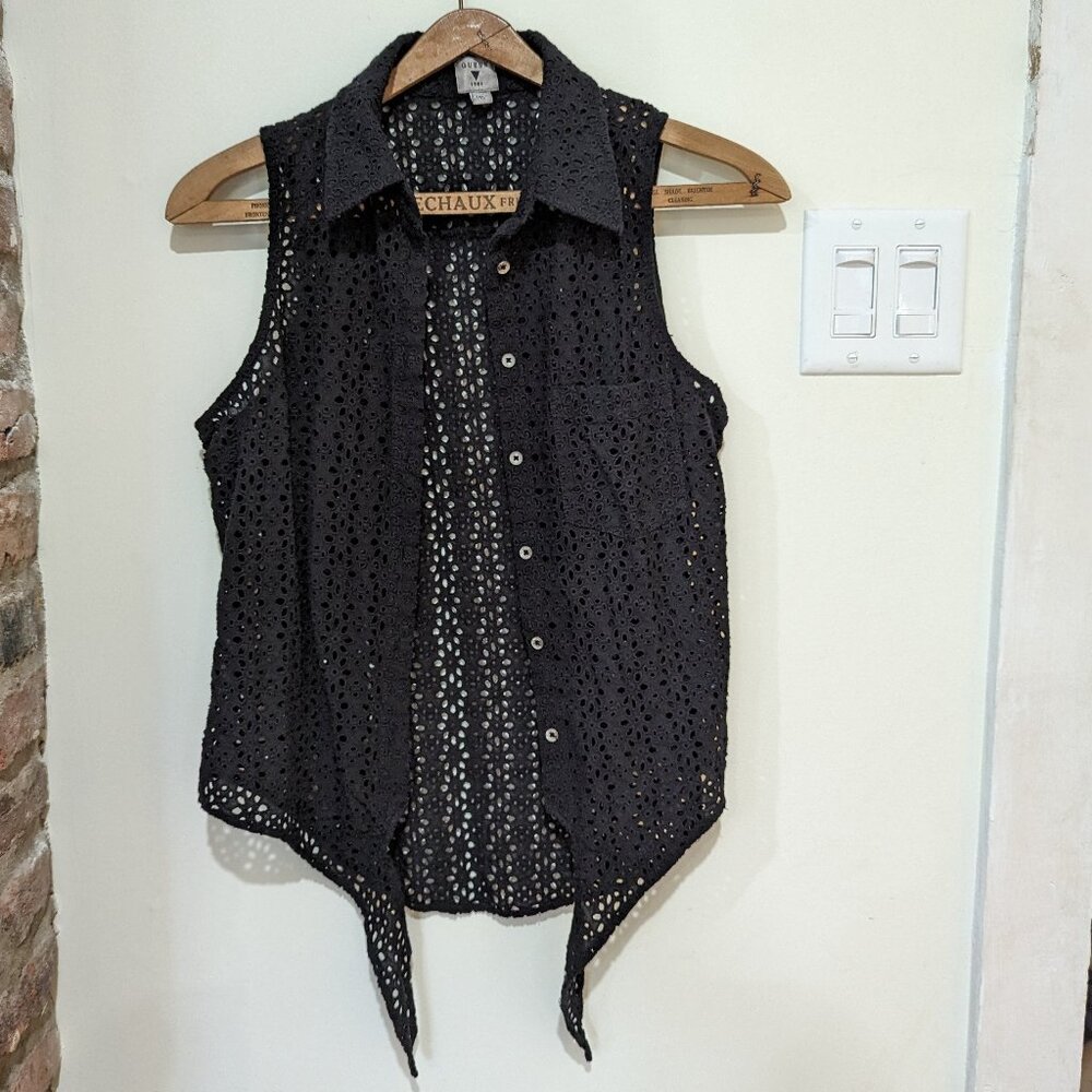 Guess - 100% cotton sleeveless shirt sz XS